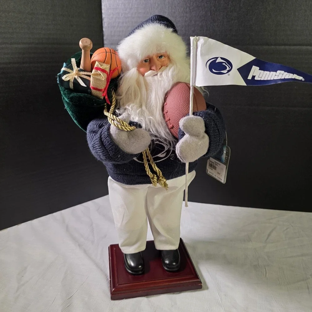 Pennstate Satna's Workshop handcrafted collectible 15.5 Inch figurine‎